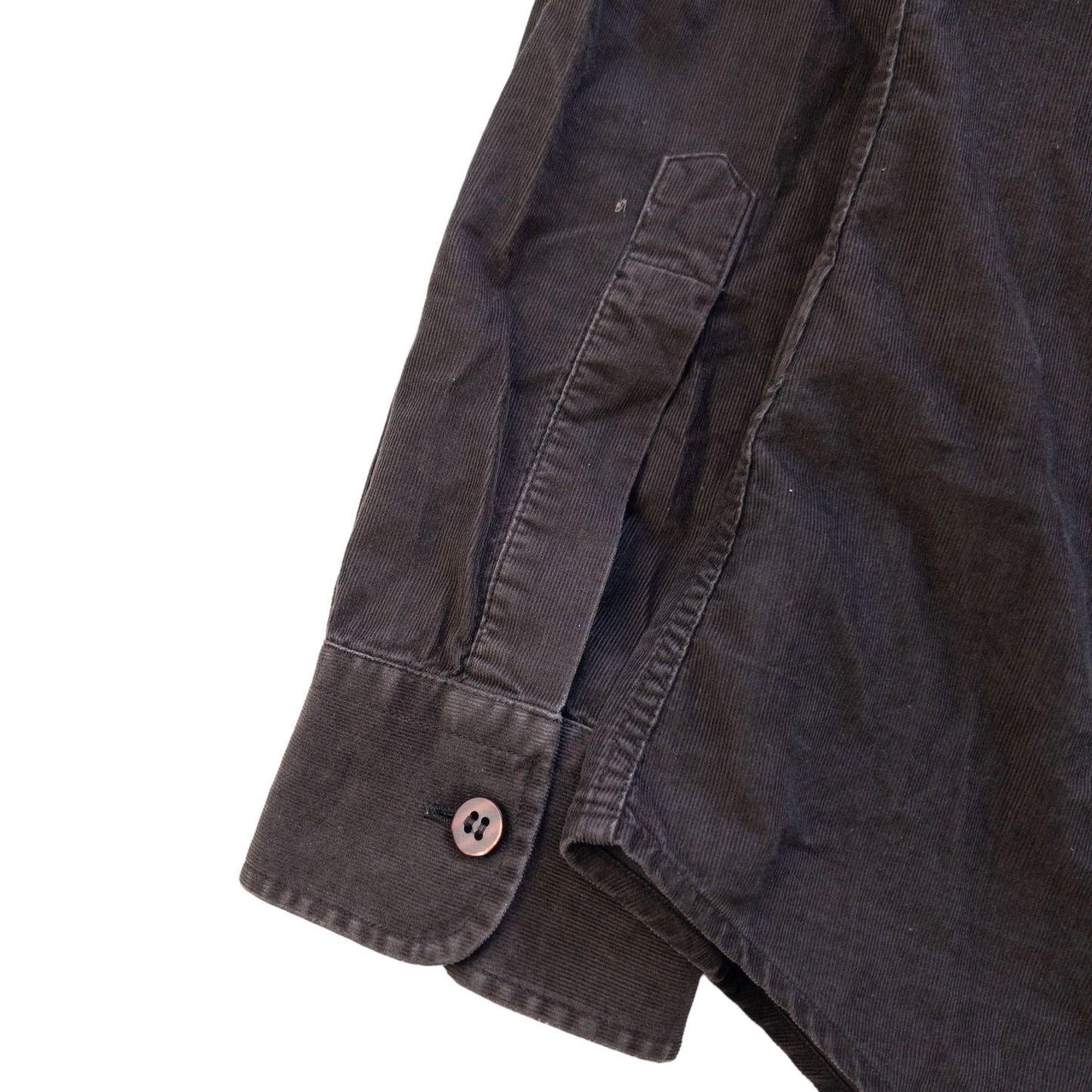 Vintage Armani Jeans Corduroy Button Up Shirt Size L