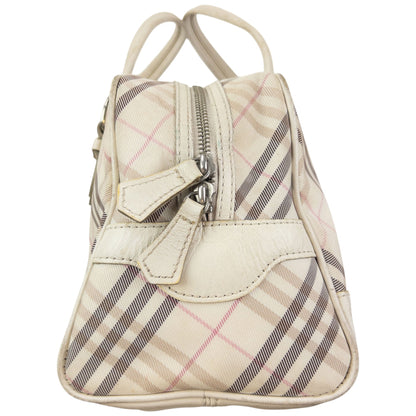Vintage 2000s Burberry Blue Label Nova Check Handbag | O/S, Blue