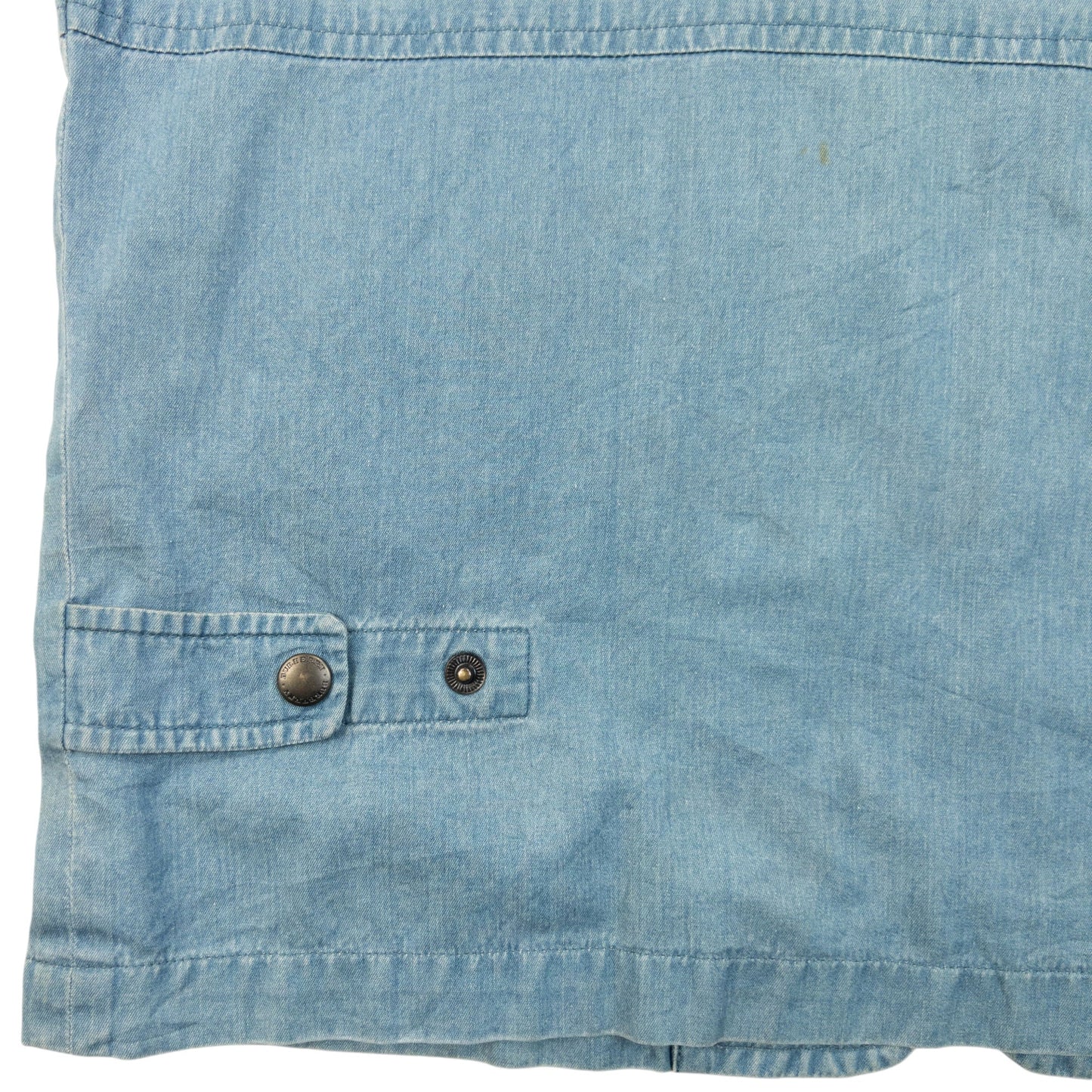 Vintage 2000s Burberry Denim Gilet Cargo Vest Size XS | XS, Blue