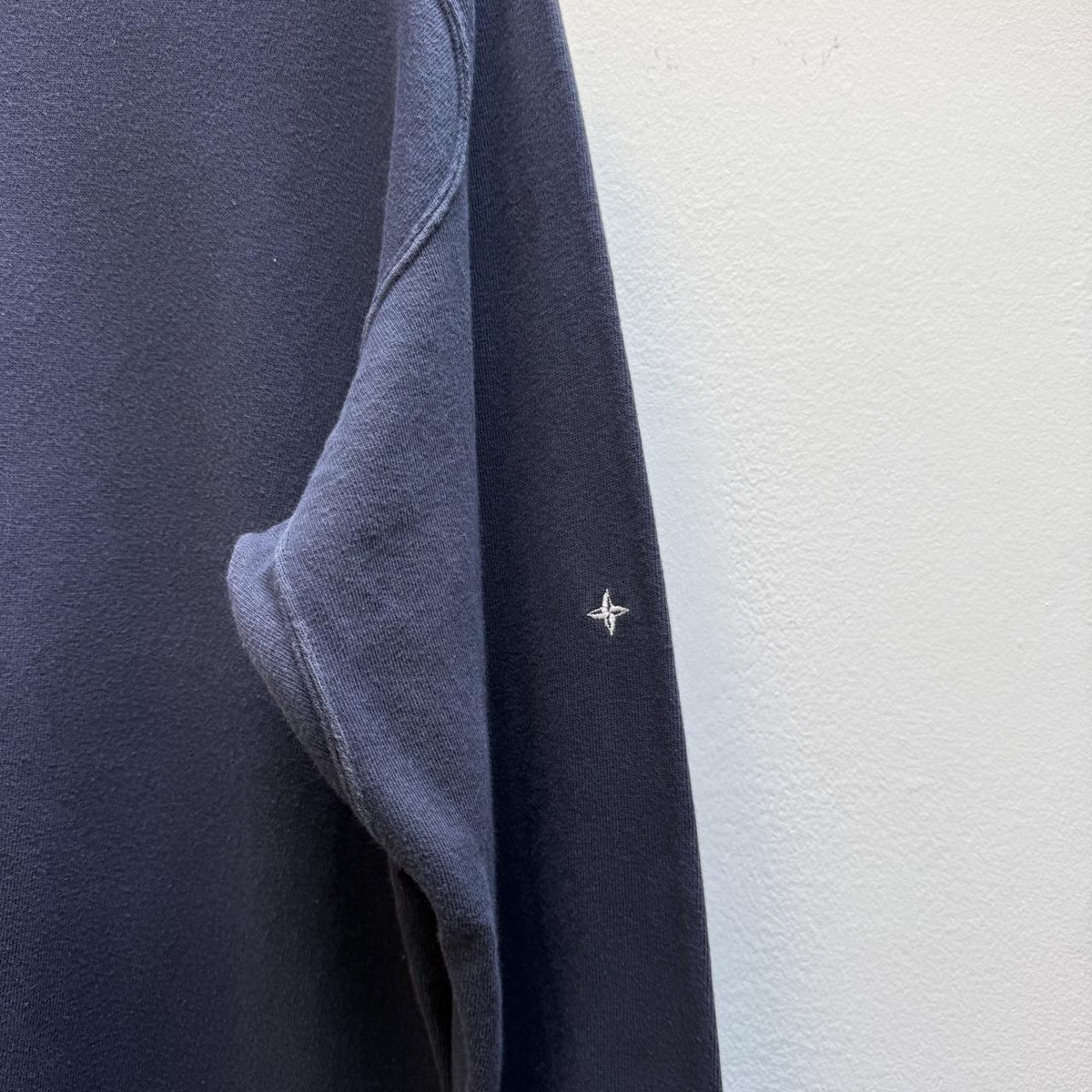 Stone Island Denims Early 2000s Sweatshirt – Navy Blue (L) | Large, Multicoloured