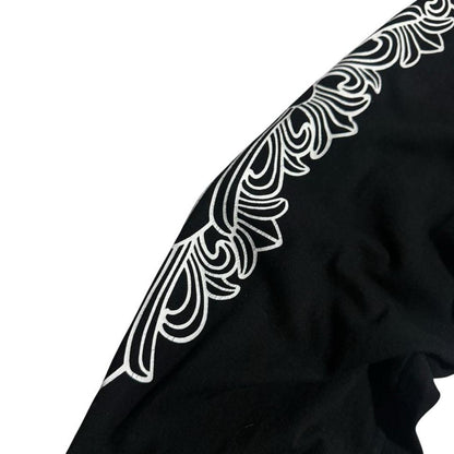 Chrome Hearts Eye Chart Dagger Long Sleeve | XXL, Black