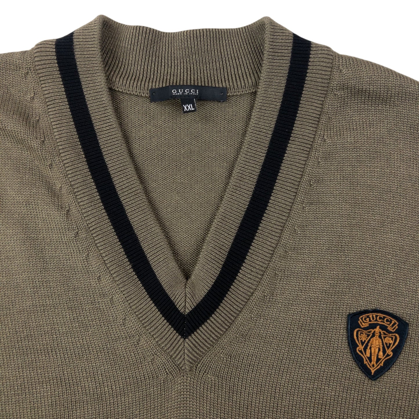 Vintage 2000s Gucci Wool Knit Jumper Size L | Large, Multicoloured