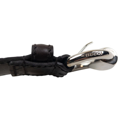 Vintage 2000s Gucci Embossed Monogram Leather Belt Size L | O/S, Brown