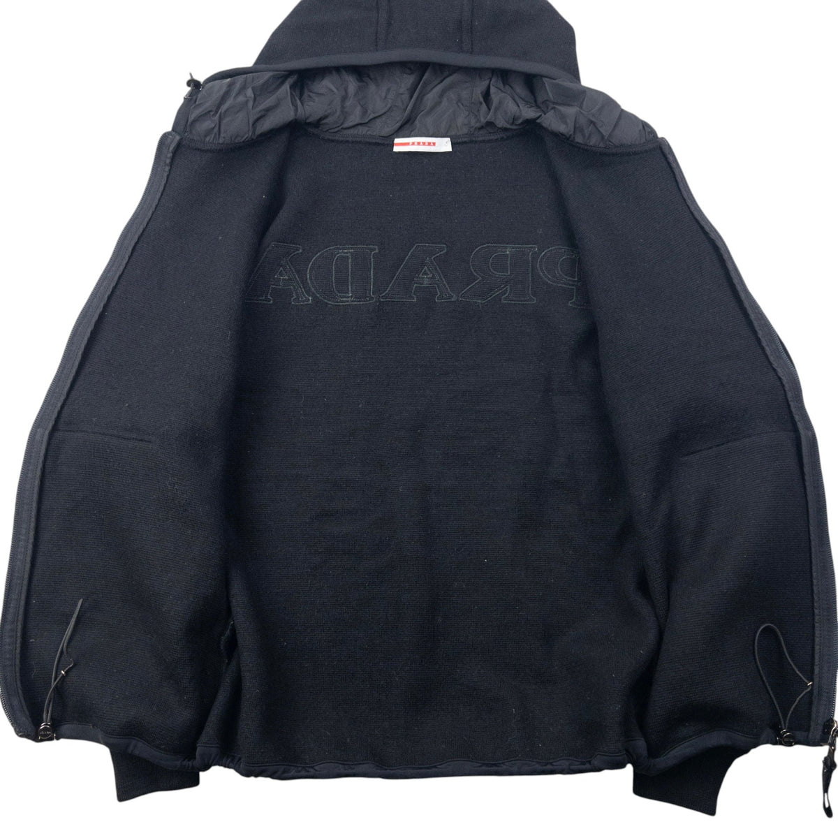 Vintage 2006 Prada Sport Zip Up Hoodie Womens Size S | Small 