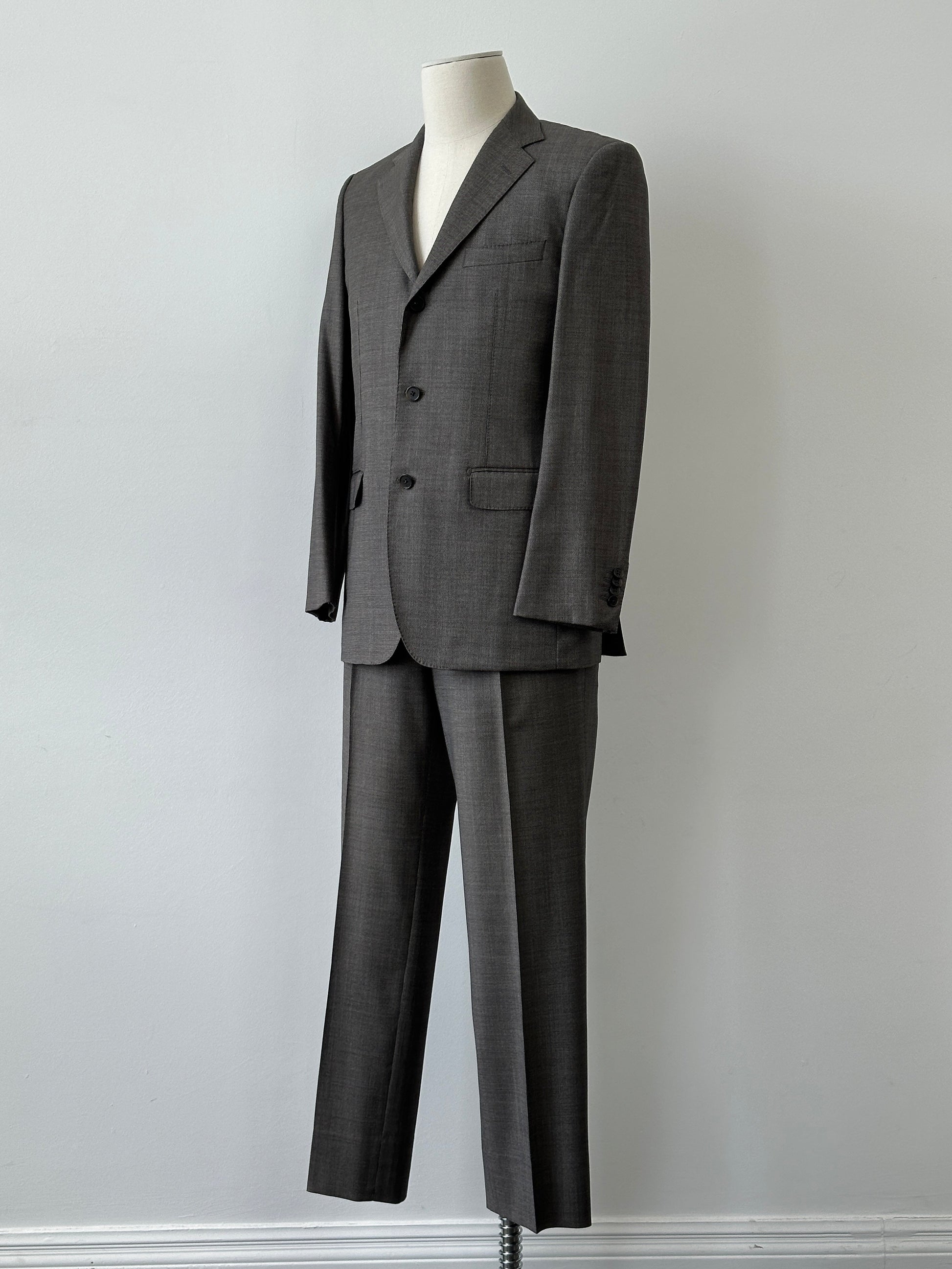 Loro Piana x Ivory Court 1990s Pure Wool Suit - 40S/W30
