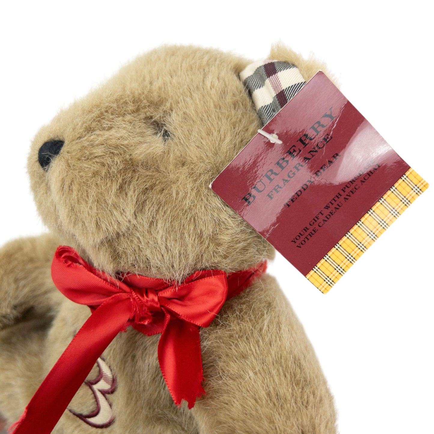 Vintage 2000s Burberry Nova Check Teddy Bear | O/S, Brown