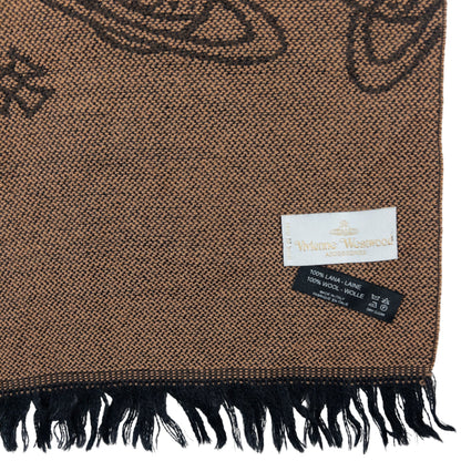 Vintage Vivienne Westwood Orb Wool Scarf