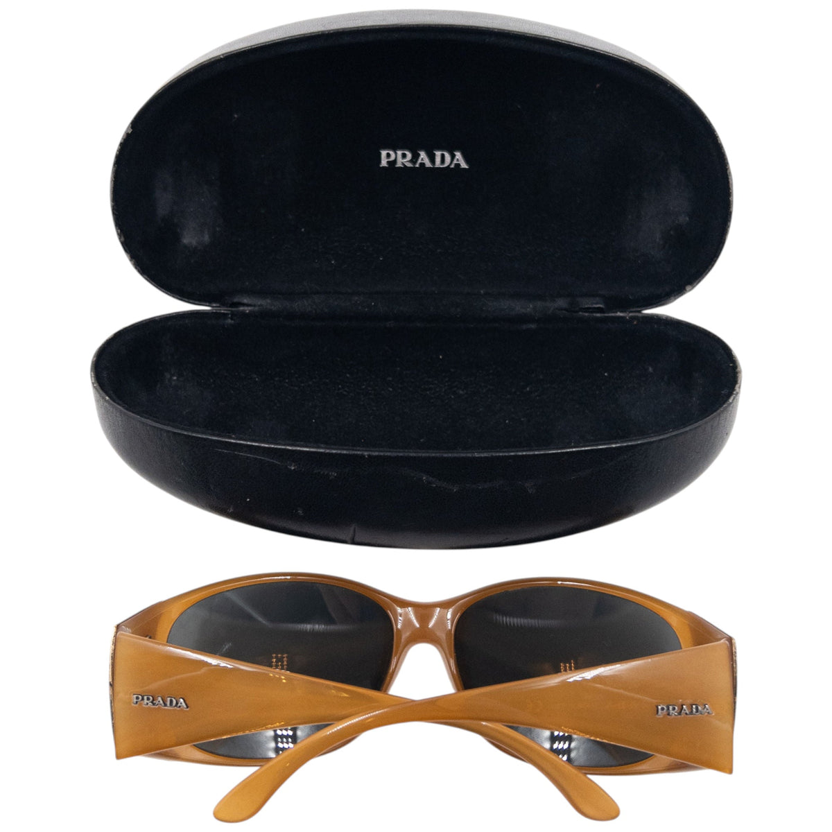 Vintage 2000s Prada Sunglasses | O/S, Brown
