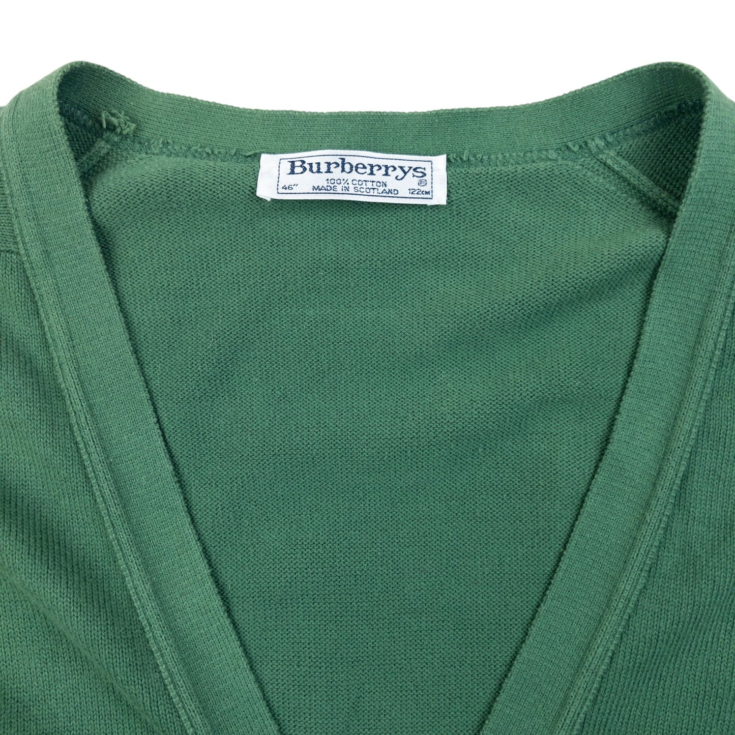 Vintage 90s Burberry Button Up Cardigan Size XL | XL, Green