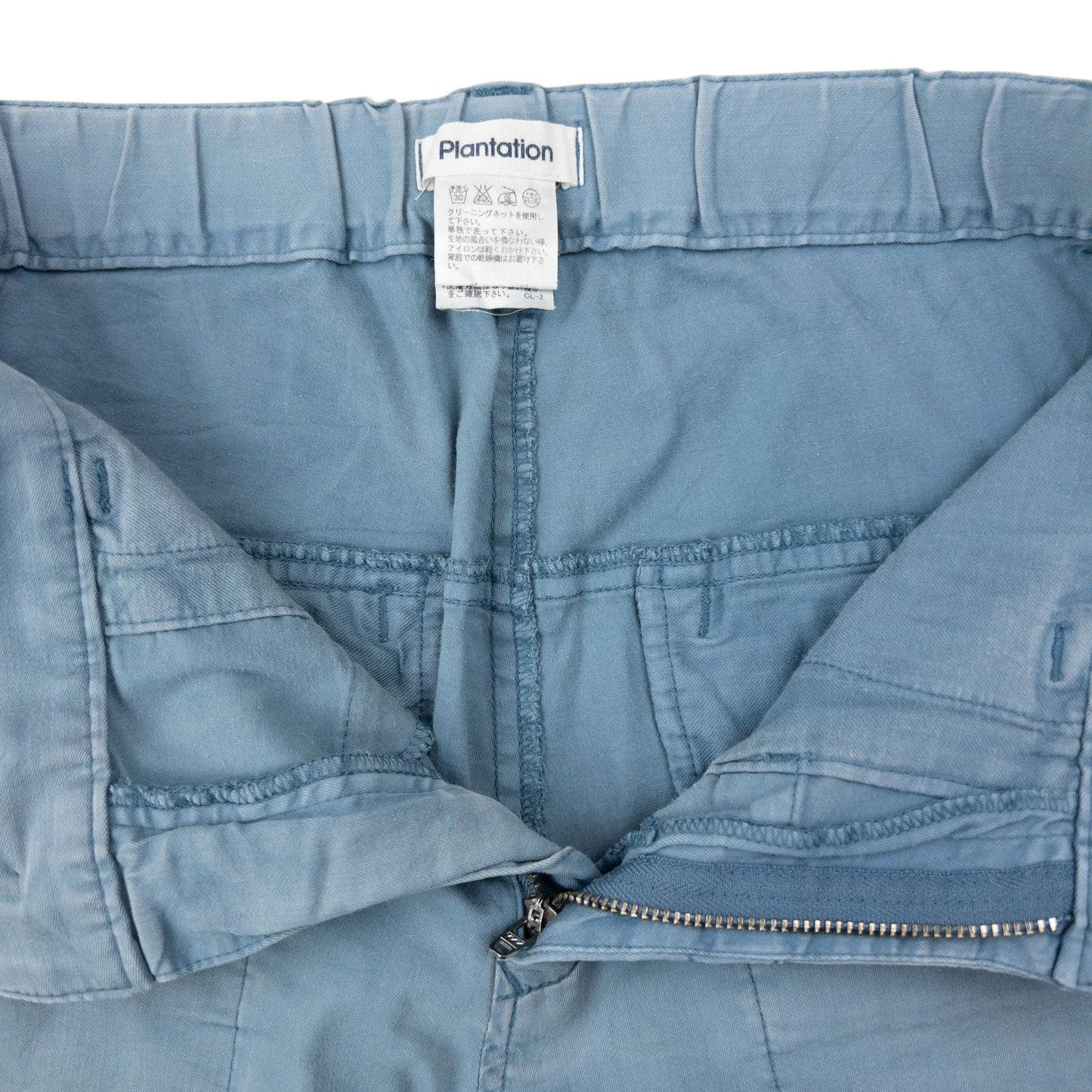 Vintage 90s Plantation By Issey Miyake Trousers Size W28 | W28, Blue