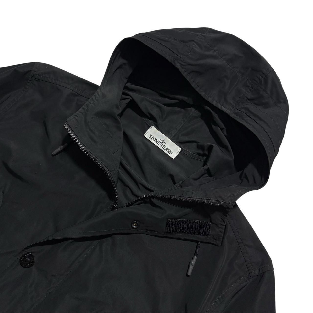 Stone Island Micros Reps Parka Jacket | Medium, Black