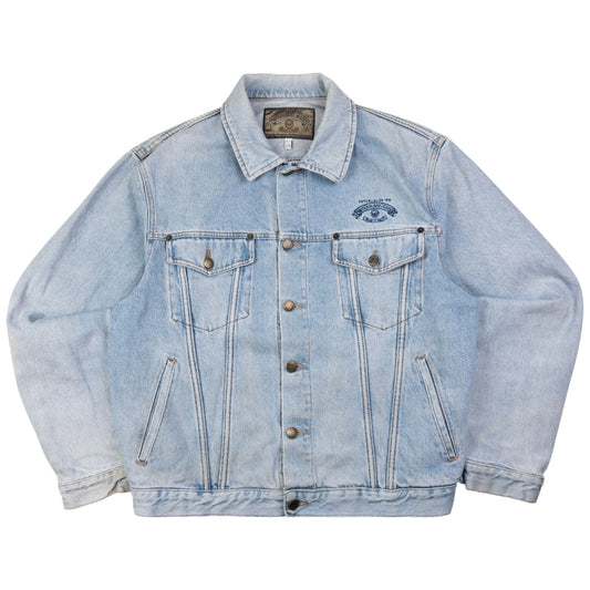 Vintage Armani Jeans Button Up Denim Jacket Size M