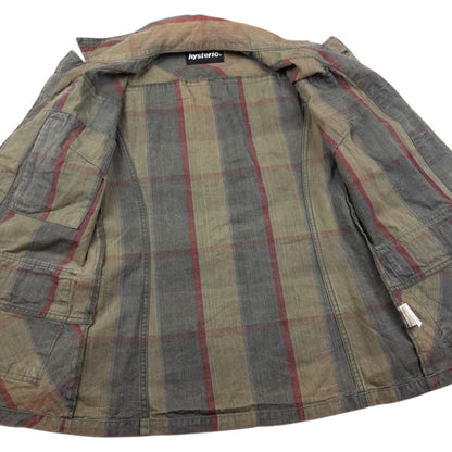 Vintage Hysteric Glamour Checkered Button Up Jacket Size S