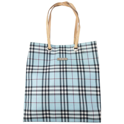 Vintage 2000s Burberry Blue Label Nova Check Shoulder Bag | O/S, Blue