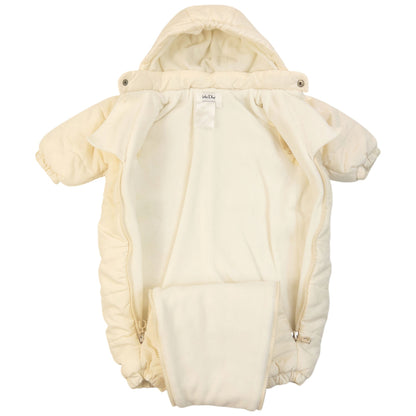 Vintage 2000s Dior Baby Fleece Lined Snowsuit | O/S, Cream