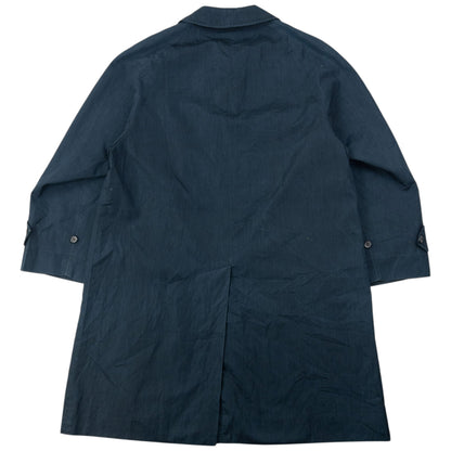 Vintage 90s Burberry Button Up Trench Jacket Size M | Medium, Grey