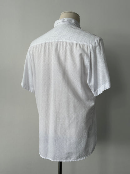 Vintage 2000s Cotton Short Sleeve Woven Shirt - S