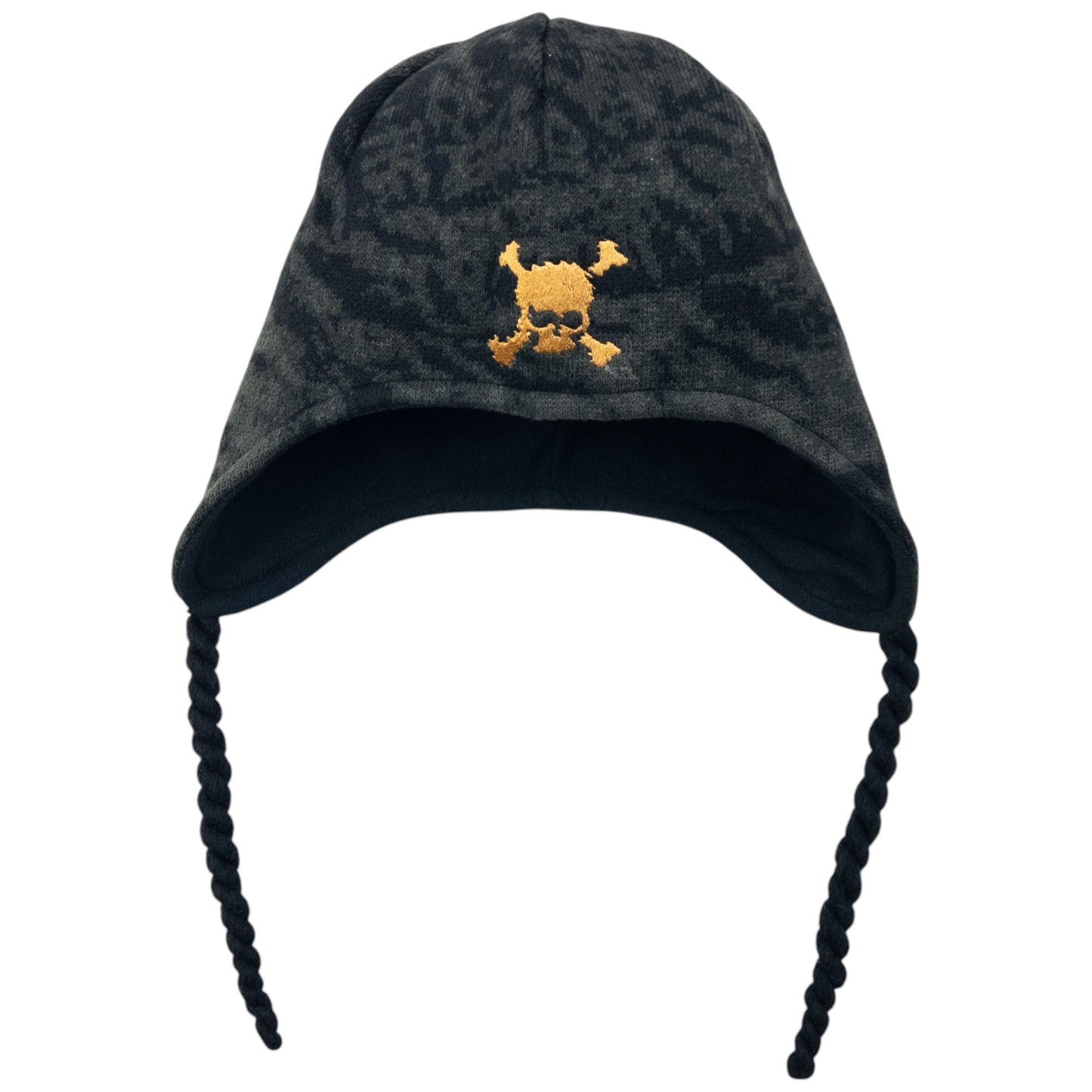 Vintage Oakley Skull Camo Fleece Lined Trapper Hat