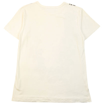 Vintage Comme Des Garçons Hawaiian Lei Graphic T Shirt Size S | Small, Grey