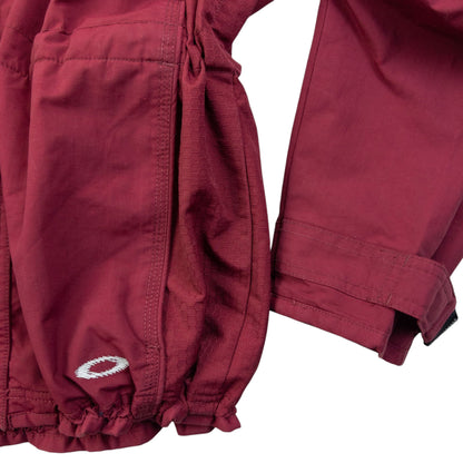 Vintage 2000s Oakley Zip Up Snowboarding Jacket Size M | Medium, Red
