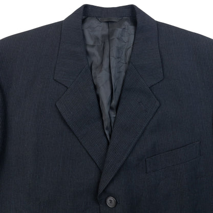 Vintage 90s Yohji Yamamoto D'Urban A.A.R Blazer Jacket Size L | Large, Black