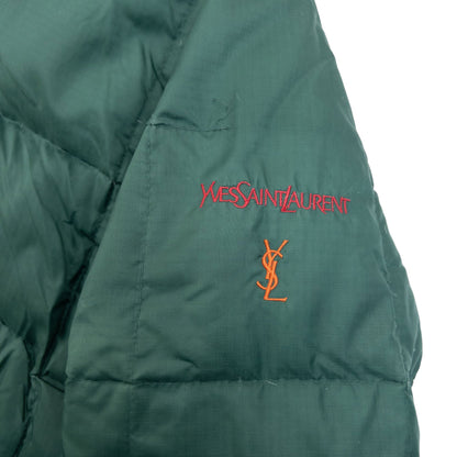 Vintage 90s YSL Yves Saint Laurent Puffer Jacket Size XL | XL, Multicoloured