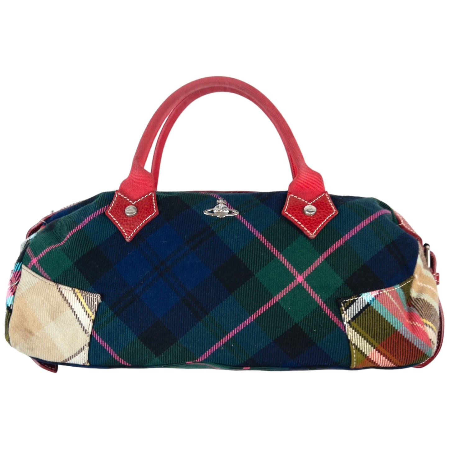 Vintage Vivienne Westwood Patchwork Tartan Shoulder Bag