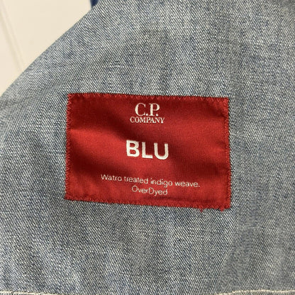 C.P. Company BLU Watro Treated Indigo Jacket – Size 48 | Other, Indigo