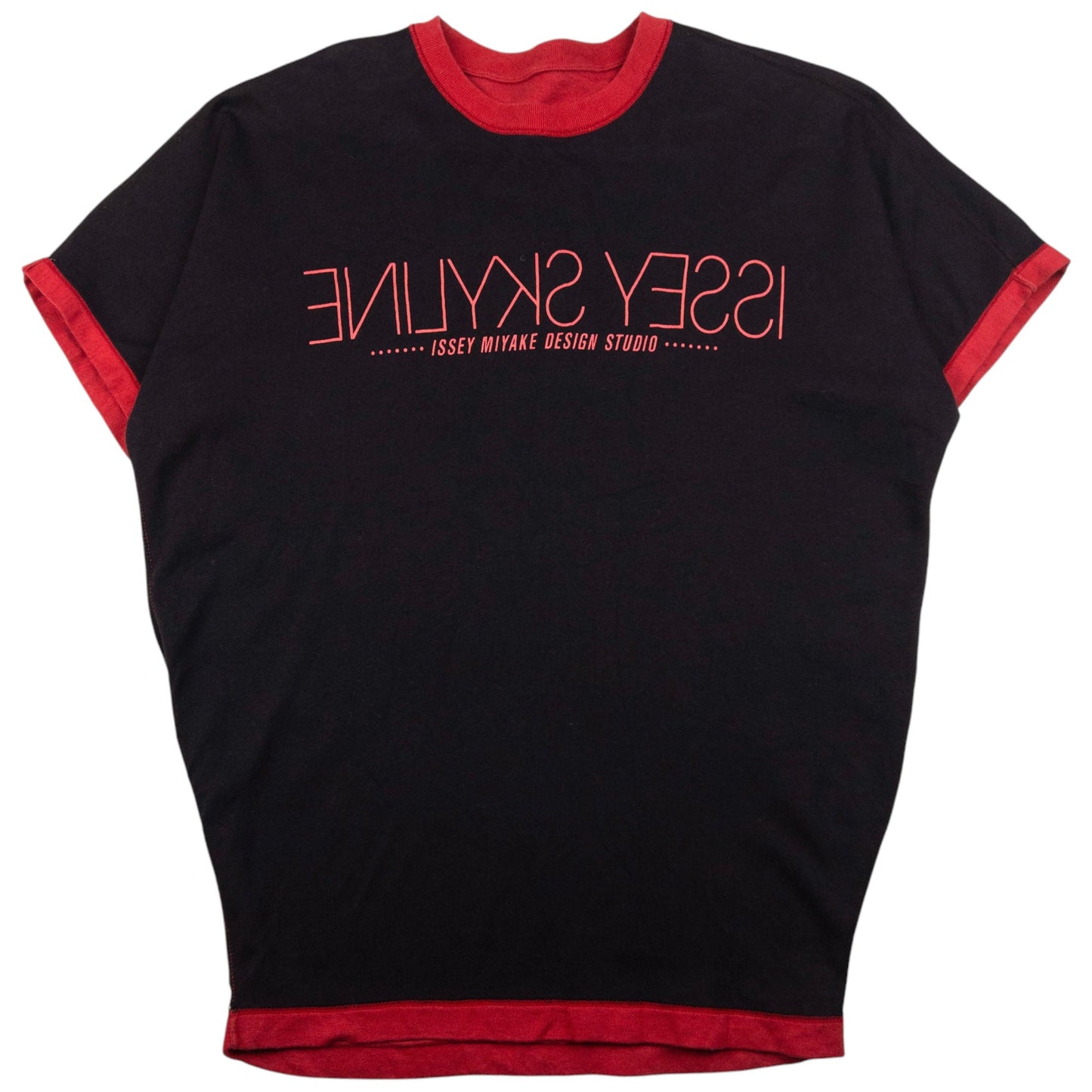 Vintage Issey Miyake Skyline Reversible T Shirt Size M
