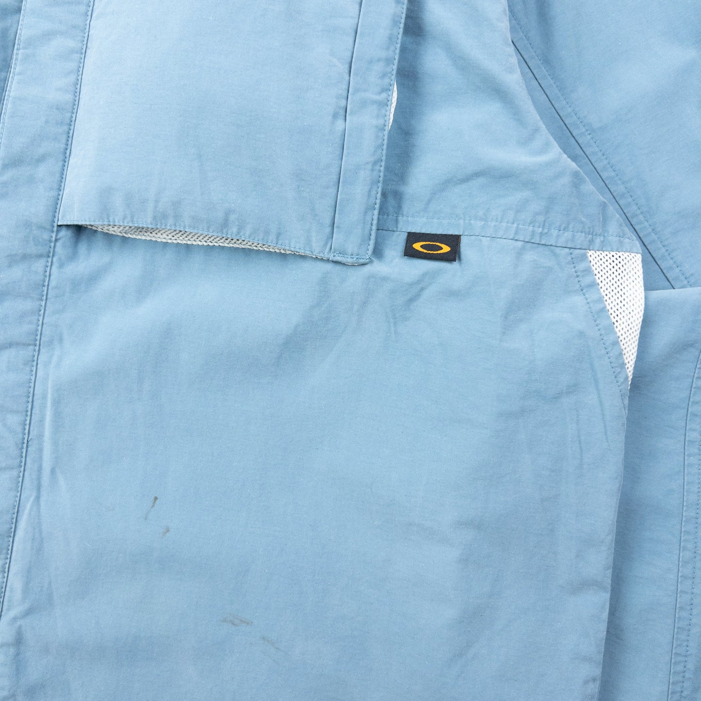 Vintage 2000s Oakley Long Sleeve Button Up Shirt Size L | Large, Blue