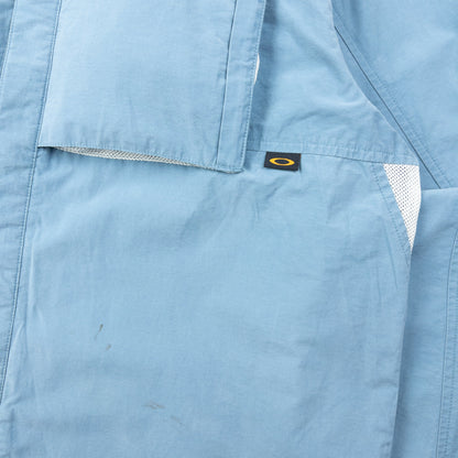 Vintage 2000s Oakley Long Sleeve Button Up Shirt Size L | Large, Blue