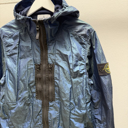 Stone Island Nylon Metal Watro Colour Weft (M) | Medium, Blue