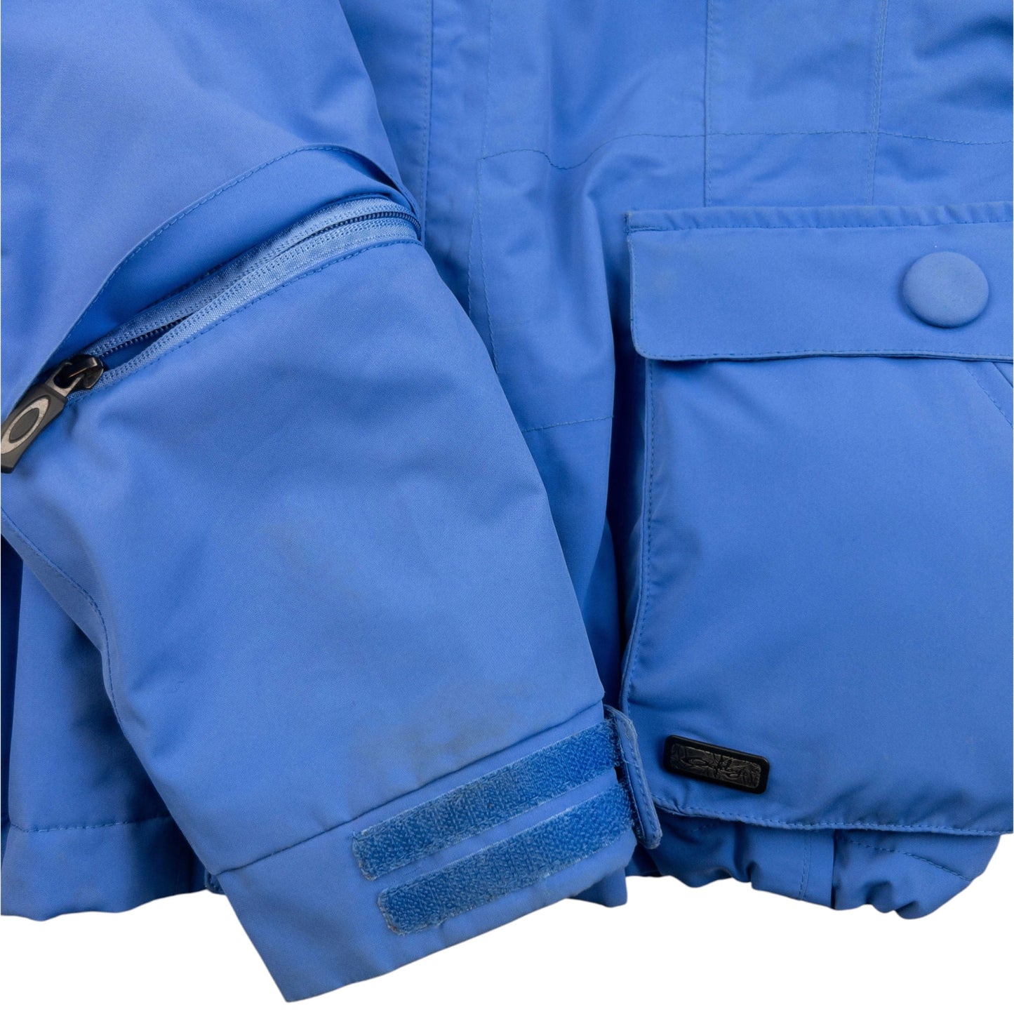 Vintage Oakley Zip Up Snowboarding Jacket Size L | Large, Blue