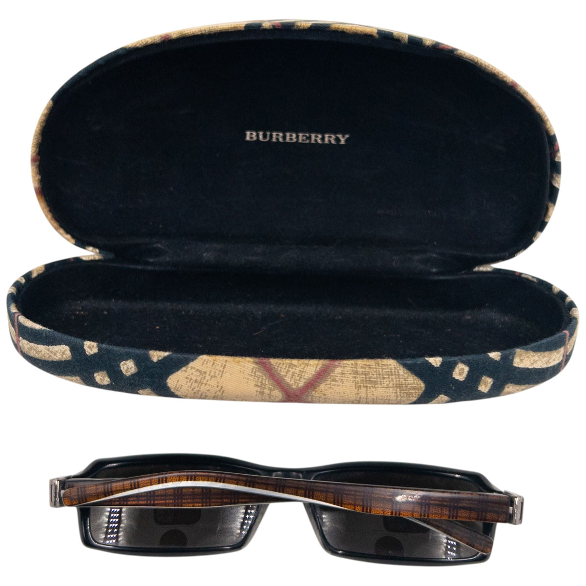 Vintage 2000s Burberry Nova Check Sunglasses | O/S, Brown