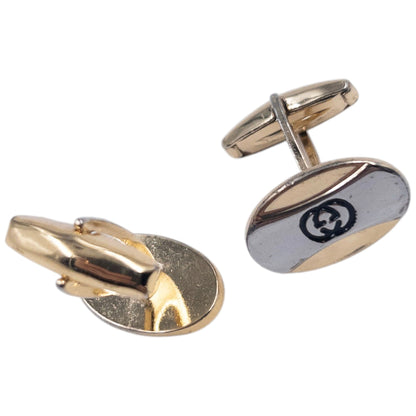 Vintage Gucci Embossed Cuff Links