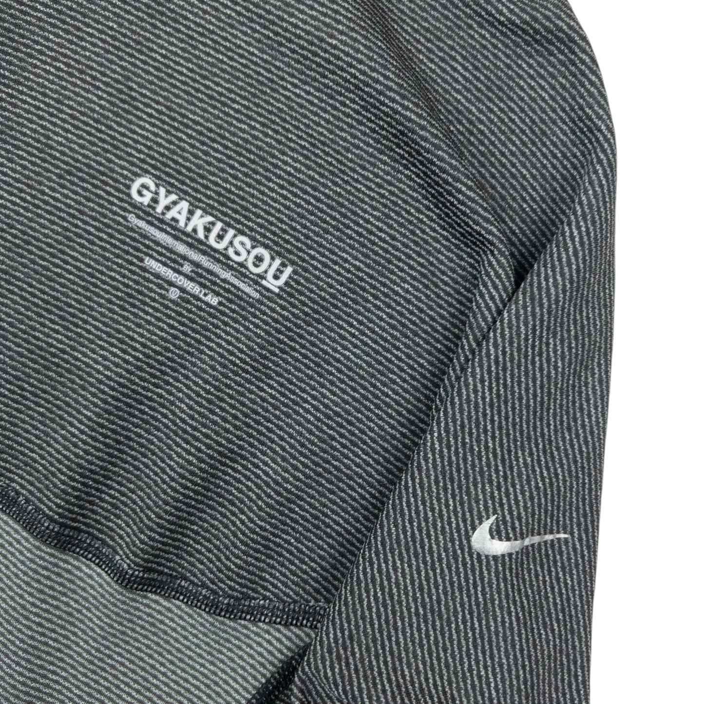 Vintage Nike Gyakusou Undercover Lab Crew Q Zip Hoodie Size S | Small, Grey