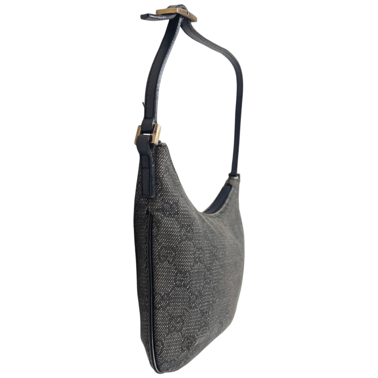 Vintage Gucci Monogram Shoulder Bag