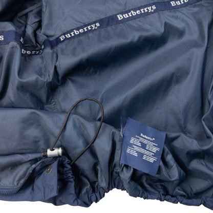 Vintage 90s Burberry Zip Up Jacket Size XL | XL, Navy