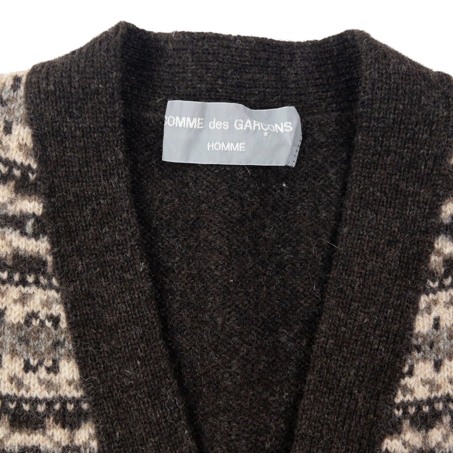 Vintage 90s Comme Des Garçons HOMME Button Up Sweater Vest Size S