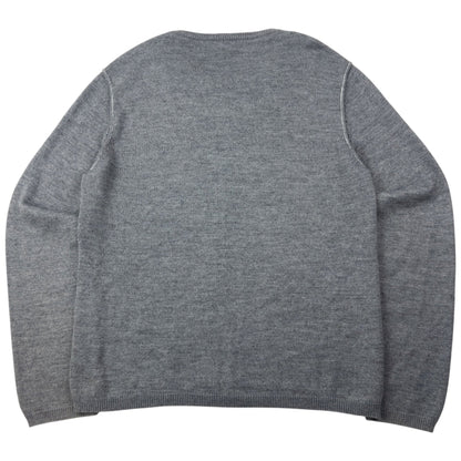 Vintage 2000s Armani Jeans Jumper Size M | Medium, Grey