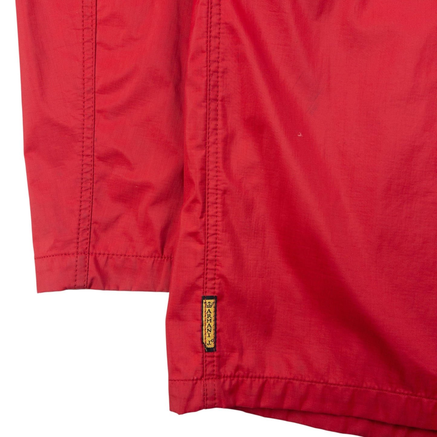 Vintage Armani Jeans Zip Up Rain Jacket Size XL