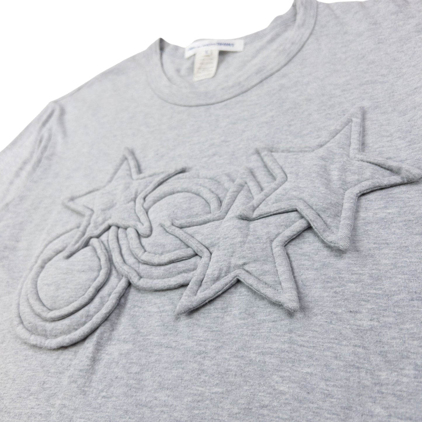 Vintage Comme Des Garçons SHIRT 3D T Shirt Size M | Medium, Grey