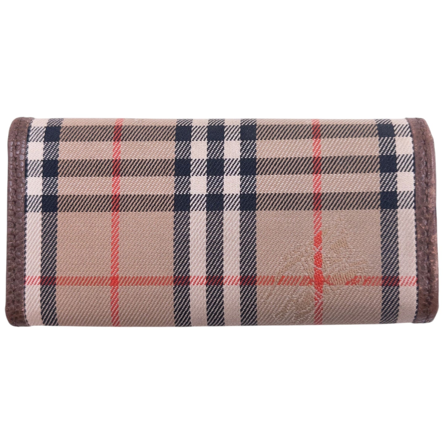 Vintage 90s Burberry Nova Check Key Holder | O/S, Brown