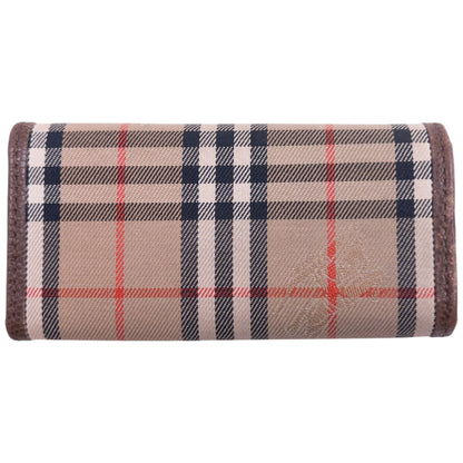 Vintage 90s Burberry Nova Check Key Holder | O/S, Brown