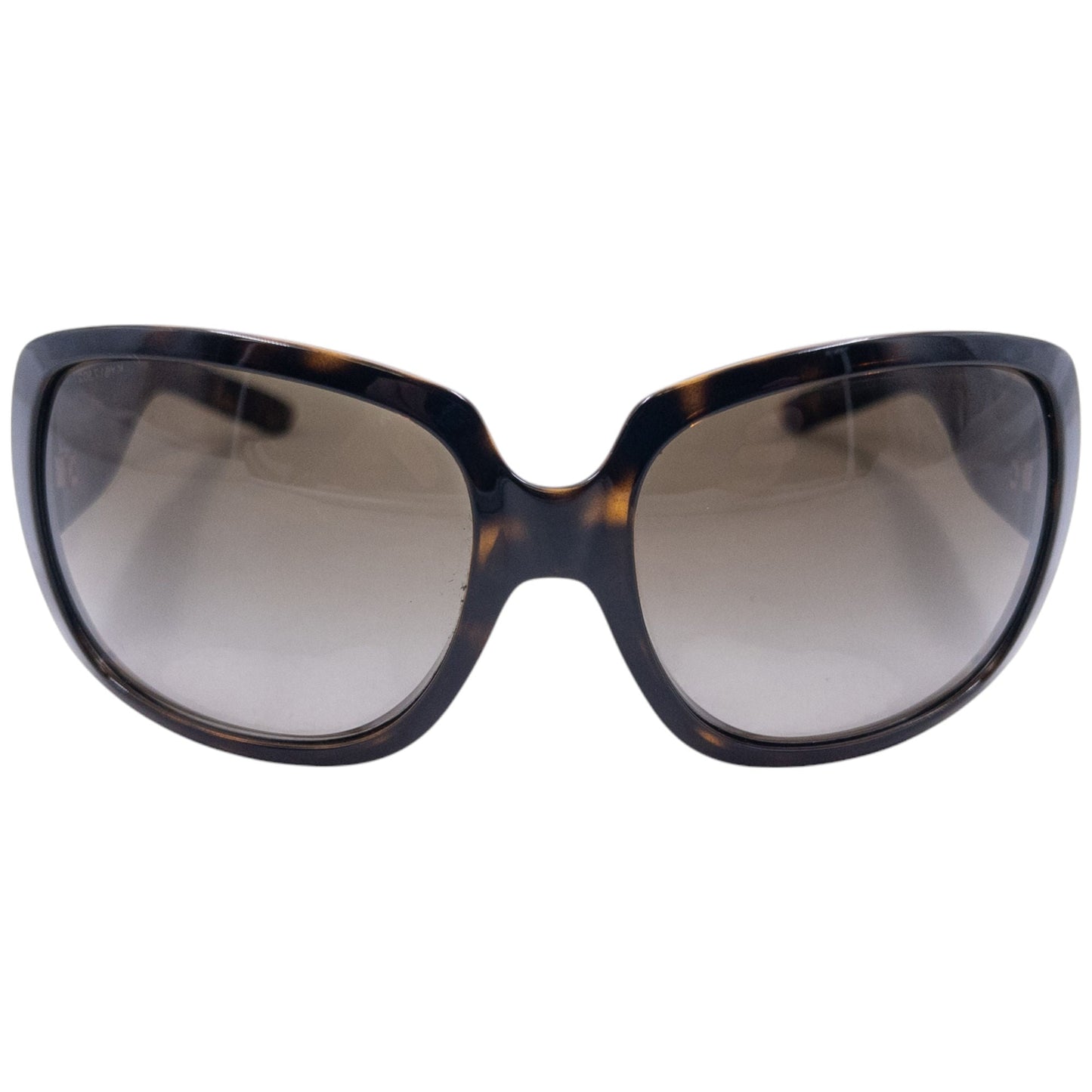 Vintage Burberry Nova Check Embossed Tortoise Shell Sunglasses