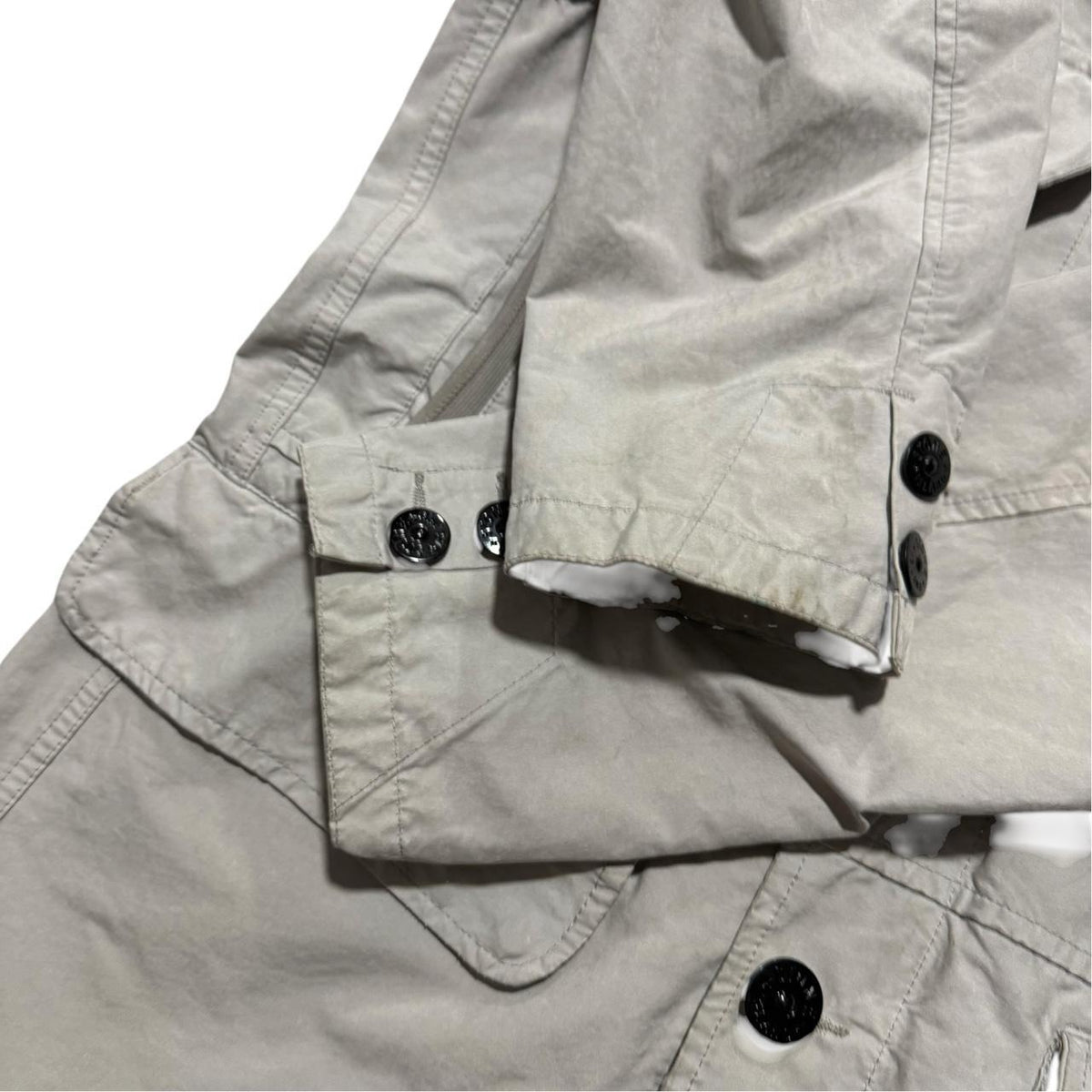 Stone Island S/S 2007 Shoulder Badge Jacket | XL, Beige