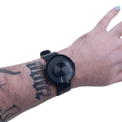 Vintage 2013 Issey Miyake Montre Vue Watch | O/S, Black