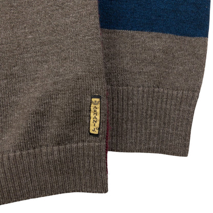 Vintage Armani Jeans Zip Up Jumper Size M