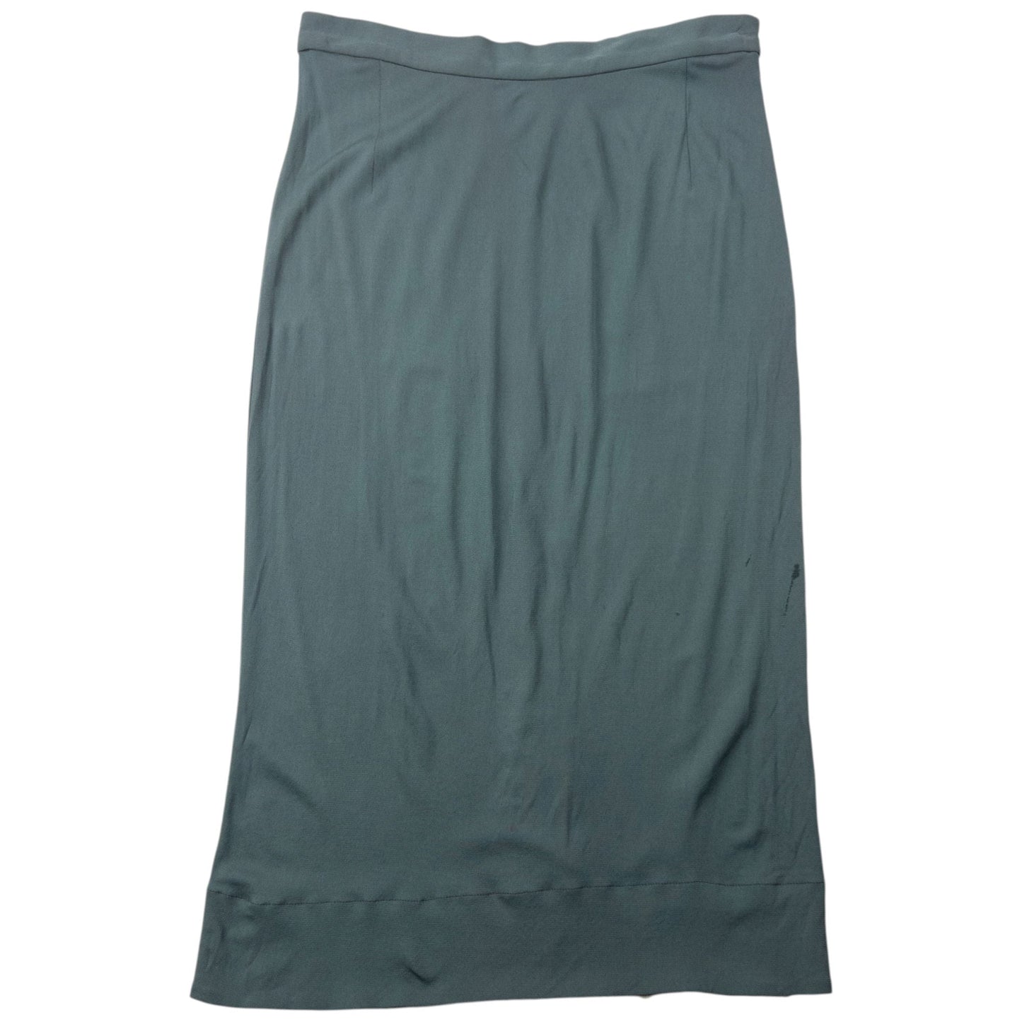 Vintage 2000s Prada Lightweight Skirt Womens Size W25 | W25, Green
