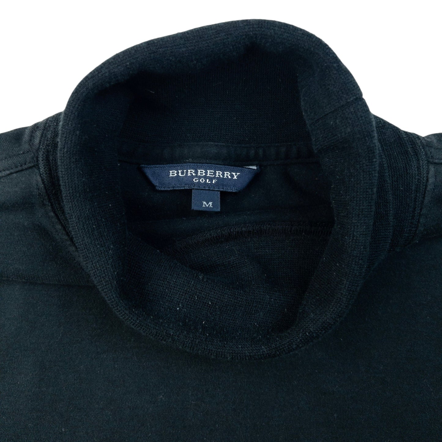 Vintage 2000s Burberry Turtleneck Jumper Size XS | XS, Black